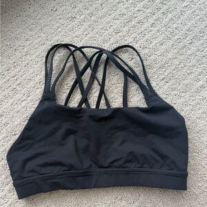 Strappy Lululemon sports bra